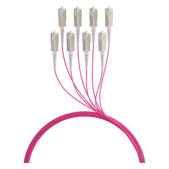 EFB Trunkkabel U-DQ(ZN)BH OM4 8G (1x8) SC-SC 80m Dca LSZH — image 3