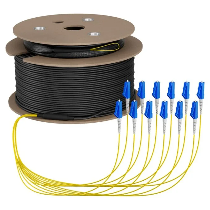 EFB Trunkkabel U-DQ(ZN)BH OS2 12E (1x12) LC-LC 170m Dca LSZH G657A1 — image 4