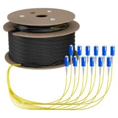 EFB Trunkkabel U-DQ(ZN)BH OS2 12E (1x12) SC-SC 170m Dca LSZH G657A1