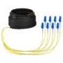EFB Trunkkabel U-DQ(ZN)BH OS2 8E (1x8) LC-LC 10m Dca LSZH G657A1