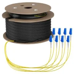 EFB Trunkkabel U-DQ(ZN)BH OS2 8E (1x8) LC-LC 170m Dca LSZH G657A1
