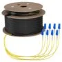 EFB Trunkkabel U-DQ(ZN)BH OS2 8E (1x8) LC-LC 180m Dca LSZH G657A1