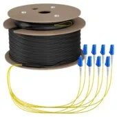 EFB Trunkkabel U-DQ(ZN)BH OS2 8E (1x8) LC-LC 190m Dca LSZH G657A1