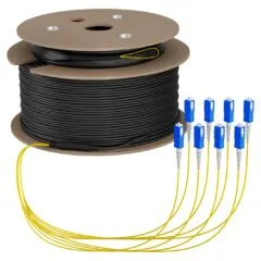 EFB Trunkkabel U-DQ(ZN)BH OS2 8E (1x8) SC-SC 170m Dca LSZH G657A1