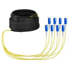 EFB Trunkkabel U-DQ(ZN)BH OS2 8E (1x8) SC-SC 20m Dca LSZH G657A1