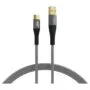 EFB USB-A auf USB-C Kabel 60W QC 3A 3m grau
