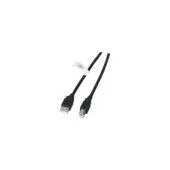 EFB USB2.0 Anschlusskabel A-B, St.-St., 5,0m, schwarz, LSZH
