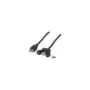 EFB USB2.0 Verlängerung A-A,St.-Einbaubuchse,0.5m,sw,Classic