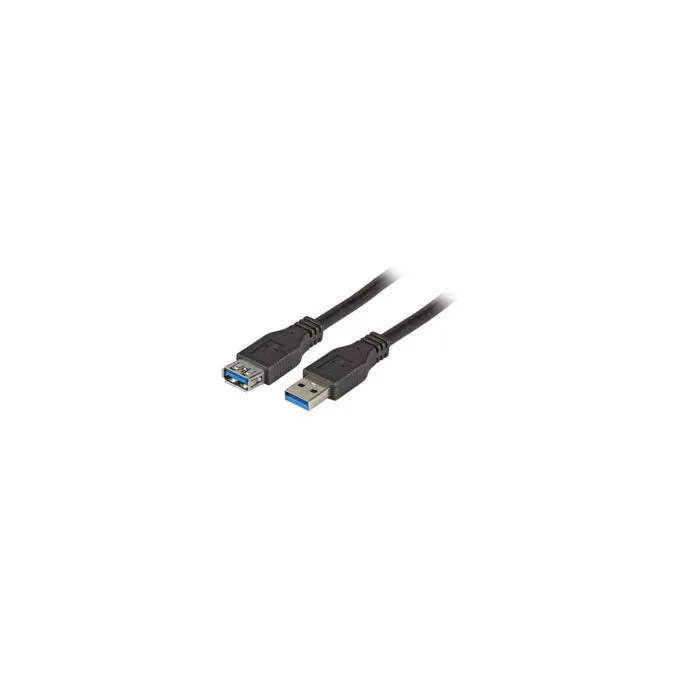 EFB USB3.0 Verlngerungskabel A-A, St.-Bu., 3,0m, schwarz, Classic — image 1