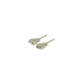 EFB VGA Verlngerungskabel, 2x HD-DSub 15, St.-Bu., 2,0m, beige