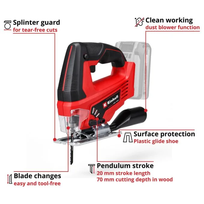 Einhell TC-JS 18 Li Solo Akku-Stichsge — image 16