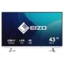EIZO 108cm (42.5') EV4340X-WT 16:09 4K 2xHDMI+DP+USB-C IPS