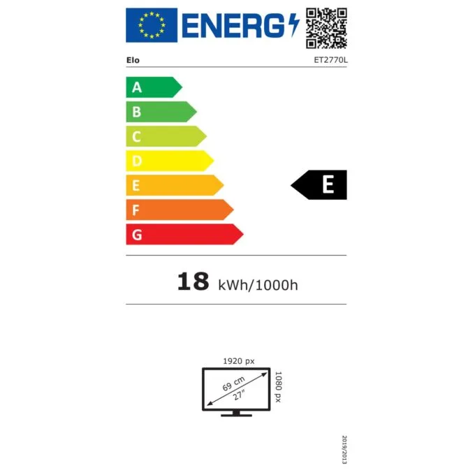 elo Touchscreen Monitor 2770L [E511602] — image 4