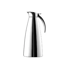Emsa 502664 Eleganza Isolierkanne. 1.3 Liter. Easy Open Verschluss. edelstahl