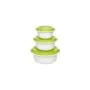 Emsa 509741 Micro Family 3er Pack 0.5 1.0 1.5 L wei hellgrn