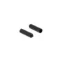 Endkappen mit Innenkleber 70 x 16 mm 2 Stück schwarz