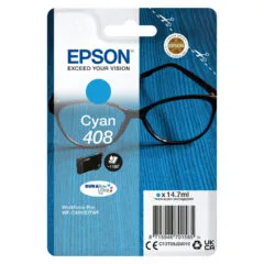 EPSON 6LB Singlepack Cyan 408 DURABrite Ultra Ink