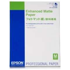 EPSON Enhanced matte Papier helle weiss inkjet 192g m2 A2 50 Blatt 1er-Pack