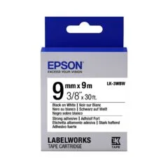 Epson LabelWorks LK-3WBW - Black on white - Roll