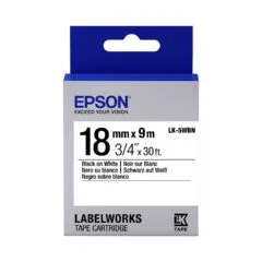 Epson LabelWorks LK-5WBN - Schwarz auf Weiß - Rolle