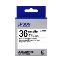 Epson LabelWorks LK-7WBN - Schwarz auf Weiß - Rolle
