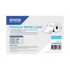 Epson Premium - Matte. gestanzte Etiketten - 102 x 152 mm - 225 Etikett(en) - für Epson TM-C3400-LT