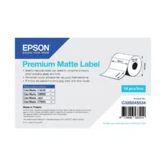 Epson Premium - Matte. gestanzte Etiketten - 76 x 51 mm - 650 Etikett(en) - für Epson TM-C3400-LT
