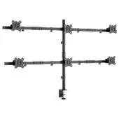 Equip 650160 17-32" 6-Monitor Desk Mount 7kg VESA 360° Black