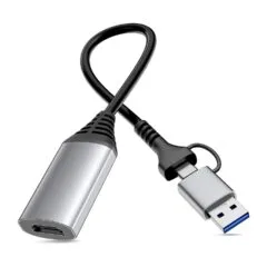 Equip Adapter USB-C A- to HDMI 1920x1080 60Hz Alu.