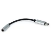 Equip Adapter USB-C - to Audio DAC 4-Pin 3.5mm St Bu 0.15m sw