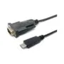 Equip Adapter USB-C - to Seriell RS232-DB9 St St 1.50m sw