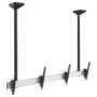 Equip Deckenhalterung 45'-55' 2TFT je 50kg 1Gelenk neig. sw lite Retail