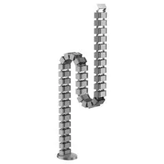 Equip Deluxe-Spiralkabelschlauch mit Untertischmontage grau lite Retail