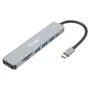 Equip Dock USB-C- to HDMI.3xUSB3.0.SD TF.100WPD 25cm si