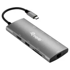 Equip Dock USB-C- to HDMI.GbE.USB2.0.3xUSB3.0.100WPD.+ 25cm si