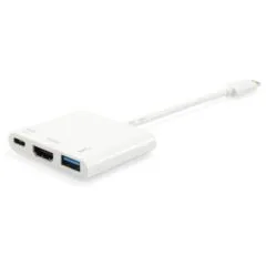 Equip Dock USB-C- to HDMI.USB3.0.60WPD 15cm si