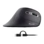 Equip Ergonomische Maus USB-A -C Stker 1.80m Rechts schwarz