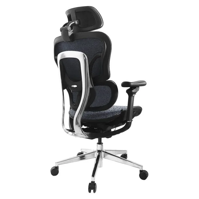 Equip Ergonomischer Bürostuhl+Kopf Armstützen blau schwarz lite Retail — image 2