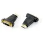 Equip HDMI Adapter A-DVI(24+1) St Bu 1920x1080 60HZ sw Polybeutel