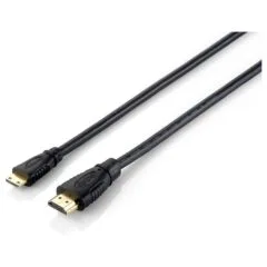 Equip HDMI HS Ethernet 1.4 A-C St St 2.0m 4K30Hz HDR sw Polybeutel