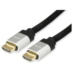Equip HDMI UHS E.Gewebe 2.1 A-A St St 15.0m 8K60Hz HDR sw