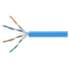 Equip Instal.Kab Cat6A U FTP Eca 305.00m Blau LSZH