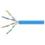 Equip Instal.Kab Cat6A U FTP Eca 305.00m Blau LSZH