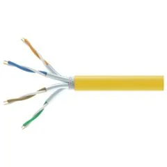 Equip Instal.Kab Cat7A S FTP 1000.00m yellow Sim. LSZH