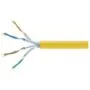 Equip Instal.Kab Cat7A S FTP 1000.00m yellow Sim. LSZH