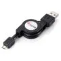 Equip Kabel USB-A 2.0 - to micro B St St 1.00m aufrollbar sw Polybeutel