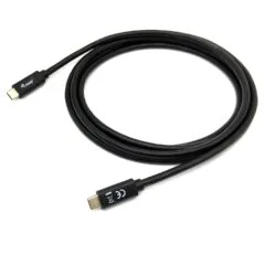 Equip Kabel USB-C 3.0 - to C St St 2.00m 3A 20V sw