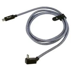 Equip Kabel USB-C 3.0 - to C wink. St St 1.00m 5A 4K 60Hz sw