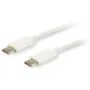 Equip Kabel USB-C 3.2 - to C Plat. St St 2.00m 3A 4K 60Hz ws Polybeutel