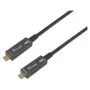 Equip Kabel USB-C 3.2 - to C St St 15.00m 3A 4K 60Hz sw